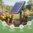 thumbnail image 4 of Solar Automatic Drip Irrigation Kit System, 2025 Upgrade Auto Plants Watering Kit, Solar Powered Garden Self Watering System for Indoor Outdoor Potted Plants Balcony Patio Greenhouse (10 Pots-32FT), 4 of 6