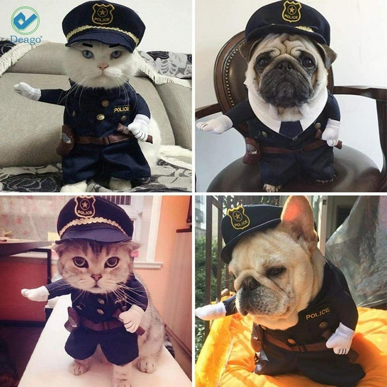 Policeman dog cheap costume