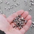 thumbnail image 4 of BESTOMZ 100Pcs European Aluminum Extrusions Slim T-Nut M5 Thread (M5x10x6), 4 of 8