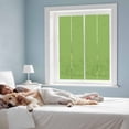 thumbnail image 3 of Green Window Privacy Film, Solid Color Simple Abstract Fashion Light Color Static Cling UV Sun Blocking Heat Control Window Tint Day and Night,Non-Adhesive One Way Windows Privacy Cover 17.7''x39.3'', 3 of 7