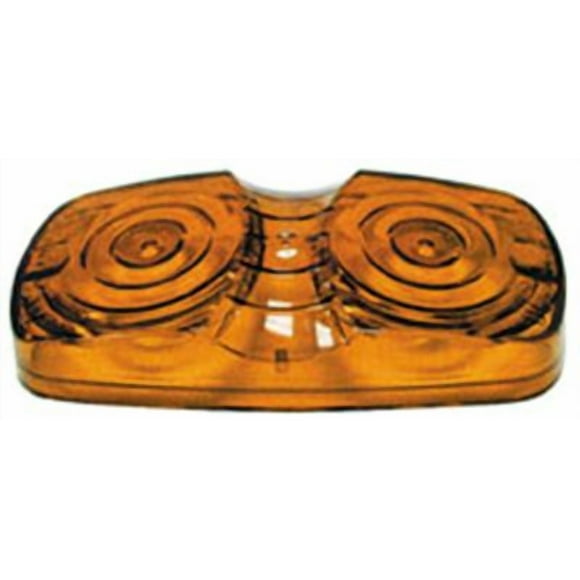 Peterson Mfg. Turn Signal-Parking-Side Marker Light Lens V138-15A Replacement Lens Fits 138A/B/C/G/R And 139A/R; Amber