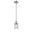 thumbnail image 2 of Innovations Lighting  Franklin Restoration Canton - 1 Light 5" Stem Hung Mini Pendant Polished Chrome/Seedy, 2 of 5