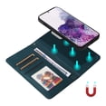 thumbnail image 2 of Compatible with Samsung Galaxy S20 Plus Phone Case Detachable Wallet, Magnetic Flip Folio with Credit Card Holder & Cash Slot, Premium PU Leather, Wristlet, Kickstand Shockproof Cover, Blue, 2 of 10