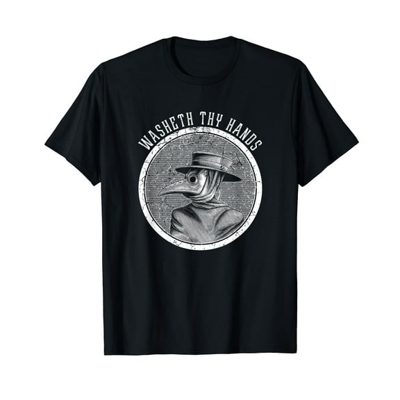 Wash Your Hands - Medieval Plague Doctor T-Shirt