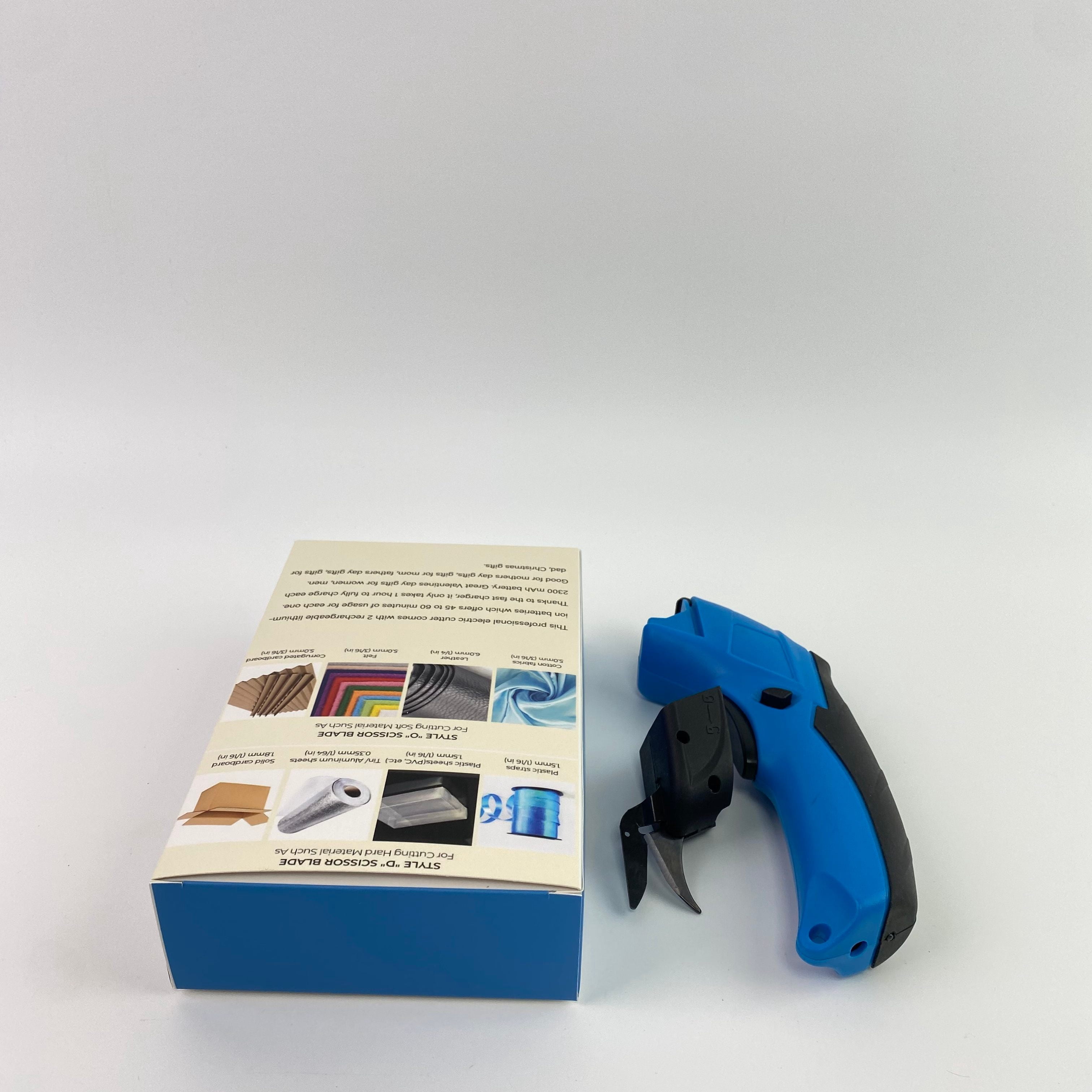iFanr Shears, electric,Electric Scissors, Cardboard Cutter, 4V Electric Cardboard Cutter, Cordless Fabric Scissors, Electric Box Cutter with a Replacement Blade