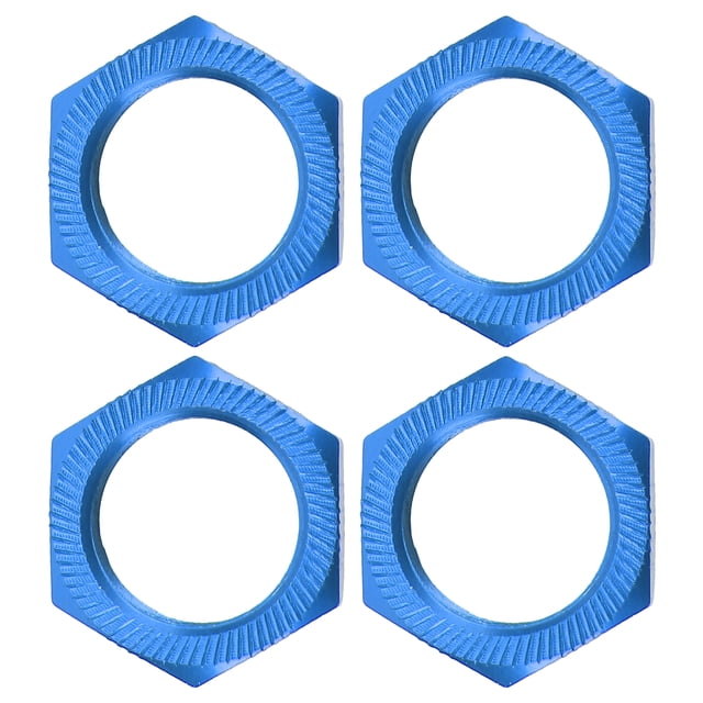 RC Roue Écrou de Moyeu Hexagonal, Résistant à l'Usure 24mm Roue Écrou de Moyeu Hexagonal pour Voiture RC Bleu Foncé