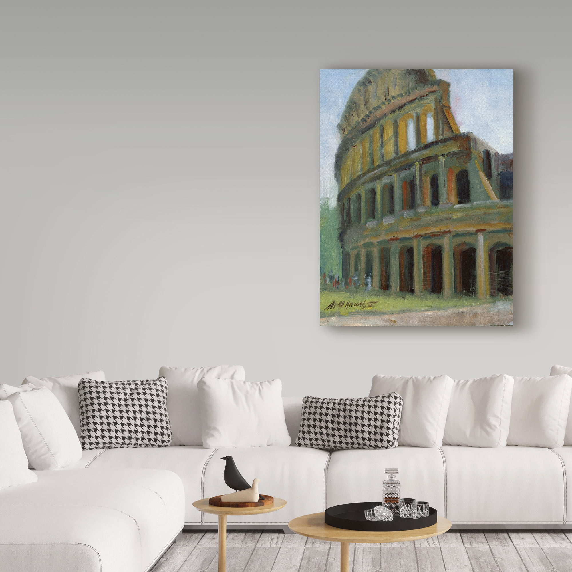 Trademark Fine Art 'Roman Colosseum' Canvas Art by Hall Groat Ii