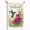 A, variant on XaaKee Garden Flags, Green Hummingbird Fuchsia Flowers Welcome Calligraphy Garden Flag, Double-sided High-Quality White Linen Yard Flags Outside Patio Courtyard Lawn Small Garden Flags, 12x18Inch
