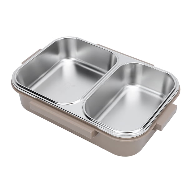 Contenedor de Almuerzo, 304 Caja de Almuerzo Portátil de Acero para inoxidable para viajar