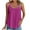 Hot Pink, variant on Meichang Women Cami Tank Tops Plus Size Eyelet Sleeveless Camisoles Casual Spaghetti Strap Scoop Neck Cami Summer Beach Flowy Shirts Orange M