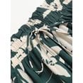thumbnail image 5 of jinghuiyue Womens Floral Print Tiered Midi Skirts High Waist Flowy Ruffle A-Line Casual Summer Skirt S, 5 of 7