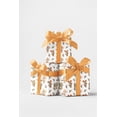 thumbnail image 3 of London Penny Premium Wrapping Paper - Orange Wild Flowers, 3 of 4