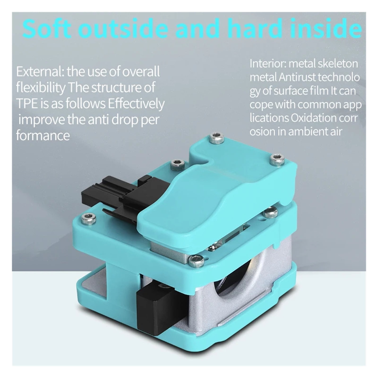 Optical Fiber Cleaver With Waste Fiber Box 0.25/0.9/2.5-3.0mm Fiber Optic Cable Cutter Universal 24 Faces
--------
,High Precision Cleaves