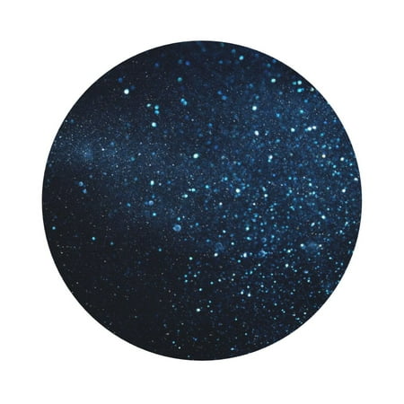 

Bingfone Vintage Blue Glitter Retro Leather Drinks Coasters With Set Of 6 Suitable For Home Kitchen Coffee Cup Coasters Home Gift