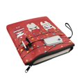thumbnail image 2 of HELLHERO Christmas Sloth Pattern Gift Bag Book Covers with Washable Book Protection Polyester Book Carrying Case Decorative Design 11.4 X 8.66 Inch 1 pc, 2 of 8