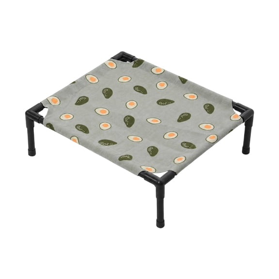 Elevated Pet Bed Raised Dog Cat Cot Breathable Fabric Resting Lounger Hammock with Sturdy Frame for Sleeping Lounging Indoor Outdoor