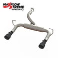 thumbnail image 3 of Fits 2018-2023 Jeep Wrangler JL SpeedFX Exhaust System Kit 50601 MaxFlow Xtreme Axle Back System; 304 Stainless Steel; With MaxFlow Xtreme Muffler; Single Exhaust With Dual Exit Rear, 3 of 4