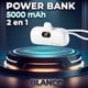 thumbnail image 3 of Power Bank 5000 mAh de bolsillo muy comodo 2 modos de carga, 3 of 6