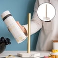 thumbnail image 5 of Free Standing Vertical Roll Paper Holder Hand Towel Tissue Stand Organizer, 5 of 6