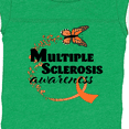 thumbnail image 4 of Inktastic Multiple Sclerosis Awareness Butterfly Ribbon Boys or Girls Baby Bodysuit, 4 of 5
