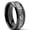 Black, Silver, variant on Tungsten Wedding Band Ring 8mm Men's Engagement Black & Red Celtic Dragon Black Carbon Fiber Inlay