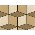 thumbnail image 1 of Ahgly Company Indoor Rectangle Patterned Light Brown Area Rugs, 2' x 3', 1 of 6