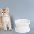 thumbnail image 4 of Comedero para gatos,Comederos elevados para gatos Comederos superiores e inferiores inclinados,Tazón de comida para gatos criados para perros pequeños para interiores, elevados para jinwen Comedero para gatos, 4 of 8