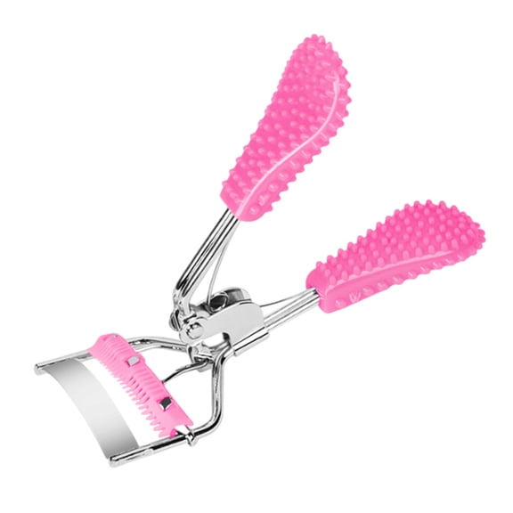Eyelash Curlers with Comb Protable Eyelash Curler Durable Lash Curler Makeup Eyelashes Tool for Women - Rose Red