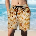 thumbnail image 2 of JINMGG Summer Fall Mens Shorts Clearance,Men's Food Realistic 3D Printed Summer Shorts Beach Shorts Beach Swim Shorts, 2 of 8