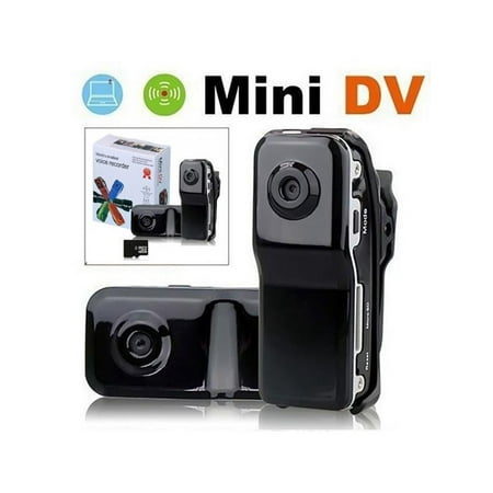 ESOLOM Mini Camera 720 * 480 Portable Nanny Cam Video Recorder Support 8G TF Card, Pocket Body Cam for Home and