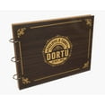thumbnail image 1 of Darling Souvenir Personalized Engraved Laser Cut Wedding Guest Book Wooden Cover Sign-in Book Registry Guestbook Scrapbook-21, 1 of 6