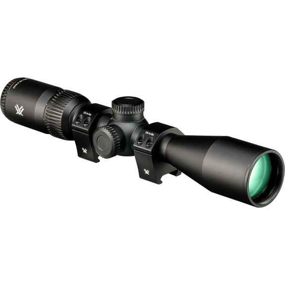 Vortex Triumph HD 3-9x40 Second Focal Plane, 1-inch Tube Riflescope Kit - Dead-Hold BDC (MOA) Reticle,  1" Hunter Rings - 0.90" Low Height, Neoprene Cover