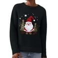 thumbnail image 3 of ZHOUCHANKIDS Christmas Sweaters for Women - Funny Festive Womens Christmas Sweaters - Cute Winter Holiday Outfit Black M, 3 of 6