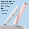 thumbnail image 2 of Portable UV Nail Lamp Quick Dry All Gel Polish USB Charging Handheld Mini Size Lightweight User-friendly UV Lamp, 2 of 10