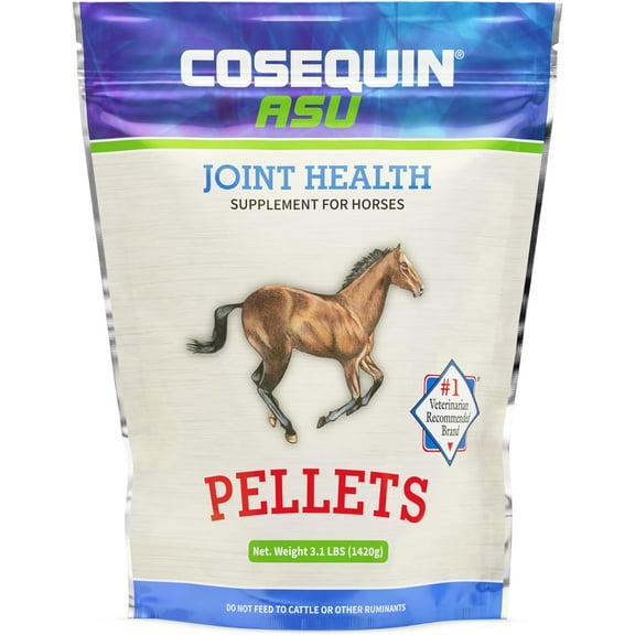 Cosequin Pellets with Glucosamine & Chondroitin A.S.U. Joint Health Supplement for Horses, 1420g