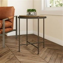 Aspire Home Accents 7340 Patton Industrial Accent Table, Gray