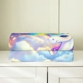 thumbnail image 2 of Erosebridal Dreamy Unicorn Throw Blanket for Couch, Galaxy Cloud Plush Blanket, Princess Decor, 2 of 5
