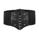thumbnail image 3 of Corset PU Leather Cummerbunds Strap Belts for Women Banquet Elastic Tight High Waist Slimming Body Shaping Girdle, 3 of 5