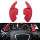 thumbnail image 1 of Extensión de palanca de cambios para volante de color rojo para Audi A3, A4L, A5, A6, A7, A8 y S5, 1 of 4