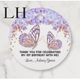thumbnail image 4 of Etiqueta de ropa personalizada, etiqueta de columpio, boda personalizada, comunión, bautismo, blanco, etiqueta de papel kraft, tarjeta de agradecimiento, 4 of 4