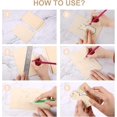 thumbnail image 5 of Paquete de 15 hojas de tilo de 6x4 para manualidades Hojas de madera de cricut delgadas de 2 mm Hojas de madera contrachapada de tilo de Cricut para decoraciones navideñas Dibujo Pintura Diy Naci, 5 of 5
