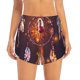 thumbnail image 2 of Balery Beautiful Dreamcatcher1 Pantalones cortos deportivos para mujer con forro y dos bolsillos, elásticos, para entrenamiento, gimnasio, yoga-XX-Large, 2 of 7