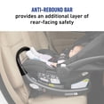 thumbnail image 3 of Graco SnugFit 35 Infant Car Seat with Simply Safe Adjust Harness System | Baby Car Seat with Anti Rebound Bar, Gotham, 3 of 5