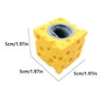 Rot 6 Cm Push Bubble Games Sausage Cheese Pressure Toy Cheese Cup ... image.