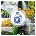 thumbnail image 5 of Mini Retractable Garden Hose Reel, Lightweight & Portable Hose Reel with 8 Patterns Spray Nozzle, Water Hose Reels for Garden Car Washing, 5 of 8