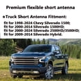thumbnail image 4 of Antena corta de camión AMFRNE para GMC Sierra 1500-3500 Denali, 4 of 7