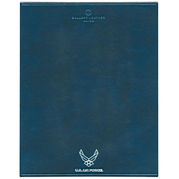 Air Force Portrait Leather Mouse Pad, by Gallery Leather, 10"x8" - Acadia Navy