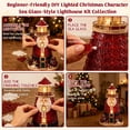 thumbnail image 4 of DIY Lighted Glass-Chrismas Style Lighthouse Kit, LED Craft Project with Translucent Pieces for Tabletop Display & Coastal Decor, 4 of 8