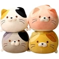 thumbnail image 5 of Super Soft Plush Cat Pillow, Can Be Used for Sofa Beds and Chairs, (Pink, 35Cm), 5 of 5