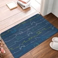 thumbnail image 5 of Balery Design Name Doormats - Non-Slip Front Door Mat Spring Doormat For Front Door Decor, Home, And Office, Welcome Mats With Floral Print 16x24 Inch, 5 of 9